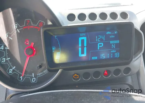 2014 Chevrolet Sonic Lt Auto из США, поврежденный, VIN 1G1JC5SH1E4145813